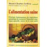 L'alimentation saine.