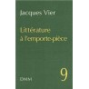 Littérature à l'emporte-pièce Tome 9