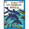 Je colorie les animaux marins