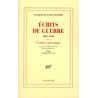 Écrits de guerre (1939-1944)