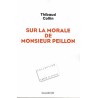 Sur la morale de monsieur Peillon