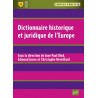 Dictionnaire historique et juridique de l'Europe