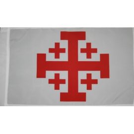 Drapeau Croix de Jérusalem