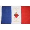 Drapeau bleu blanc rouge Sacré-Cœur