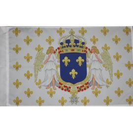 Drapeau Anges et armes de France