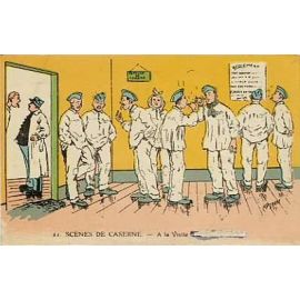 La médecine militaire en cartes postales 1880 - 1930