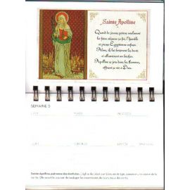 Le petit calendrier perpetuel des saints patrons