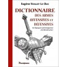 Dictionnaire des armes offensives et défensives