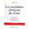 La constitution chrétienne des Etats