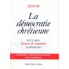 La démocratie chrétienne