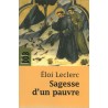 Sagesse d'un pauvre