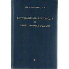 L'humanisme politique de saint Thomas d'Aquin