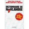 Dictionnaire de novlangue