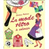 La mode rétro à colorier