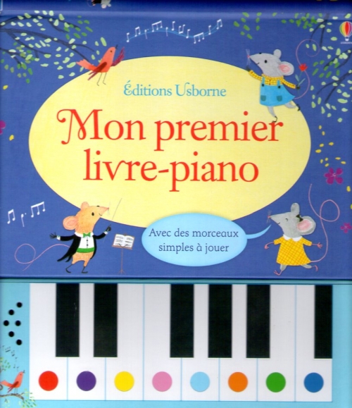 Mon Premier Livre-Piano De Noël –  – Livre enfant