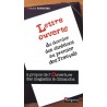 Lettre Ouverte du Dernier des Chrétiens au Premier des Français