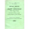 Méthode complète de Chant Grégorien