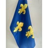 Drapeau aux trois fleurs de lys