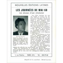 François Duprat - Les journées de Mai 68