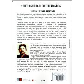 Philippe Delorme - Petites histoires du quotidien des Rois