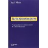 Karl Marx - Sur la question juive