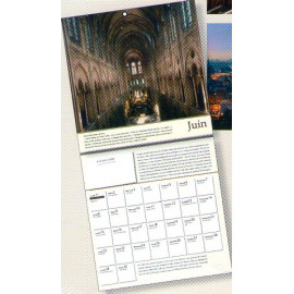 Calendrier Notre-Dame de Paris