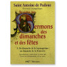 Sermons des Dimanches et des Fêtes - Tome I