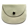 Pochette cuir beige