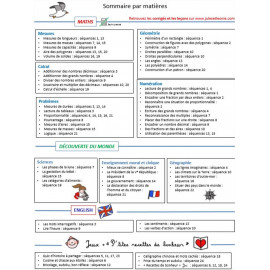 Cahier de vacances et bien plus encore ! du CM2 à la 6°