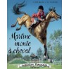 Martine monte à cheval