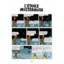 Hergé - Létoile mystérieuse