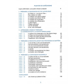 Abbé Pierre Lourdelet  - Catéchisme catholique pour préparer la profession de foi et la communion solennelle