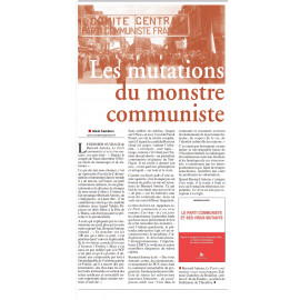 Bernard Antony - Le parti communiste et ses virus mutants