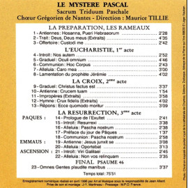 Choeur Grégorien de Nantes - Le Mystère Pascal La Cène, La Passion, La Résurrection