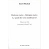 Israël Shahak - Histoire juive - Religion juive