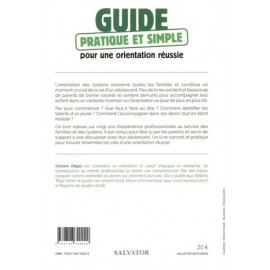 Victoire Dégez - Guide pratique simple pour une orientation réussie