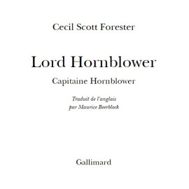 Cécil Scott Forester - Capitaine Hornblower Tome 5