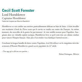 Cécil Scott Forester - Capitaine Hornblower Tome 5