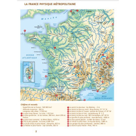 Patrick Mérienne - Atlas de la France l'incontournable en un clin d oeil