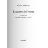 Claire Andrieux - La guerre de l'ombre