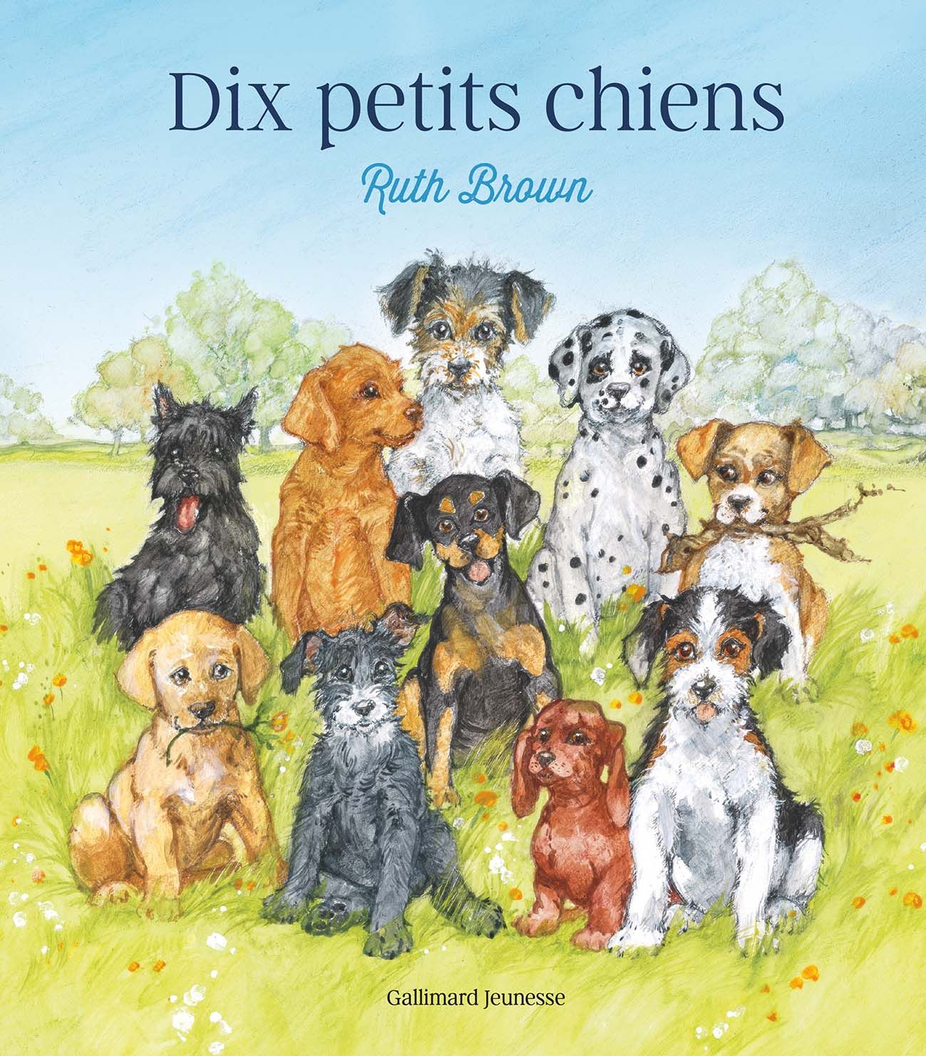 Ruth Brown : Dix petits chiens | Livres en famille