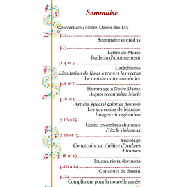 Mouvement Catholique des Familles - La Malle aux Mille Trésors janvier-février 2023