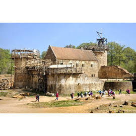 Jean-Benoît Héron - Guédelon nous bâtissons un château fort