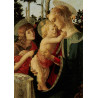 Botticelli - 1455-1510 - La Vierge, l'Enfant-Jésus et saint Jean-Baptiste l'Enfant - N°200