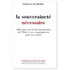 La souveraineté nécessaire