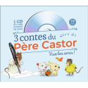 3 contes du Père Castor - Vive les amis ! Avec un CD audio