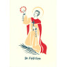 Bénédictines  de Vénières - Saint Félicien - Carte double