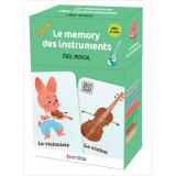 Le memory des instruments - Découvrir les instruments en s'amusant !