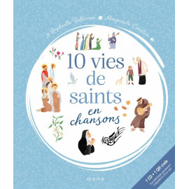 10 vies de saints en chansons - Avec un CD audio - QRCode
