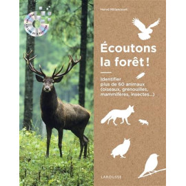 Hervé Millancourt - Ecoutons la forêt ! Identifier plus de 60 animaux (oiseaux, grenouilles, mammifères, insectes...)